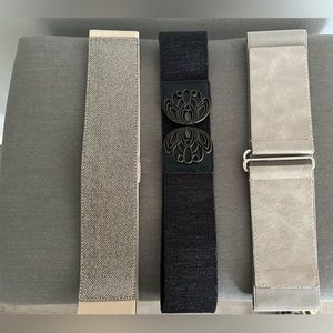 Belts- set of 3, Size Small